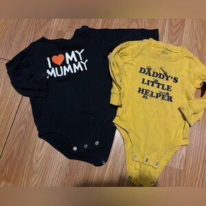 Boys 18 month diaper shirts